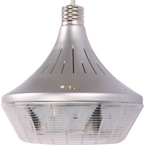 Buoy shaped LED light bulb for industrial environments